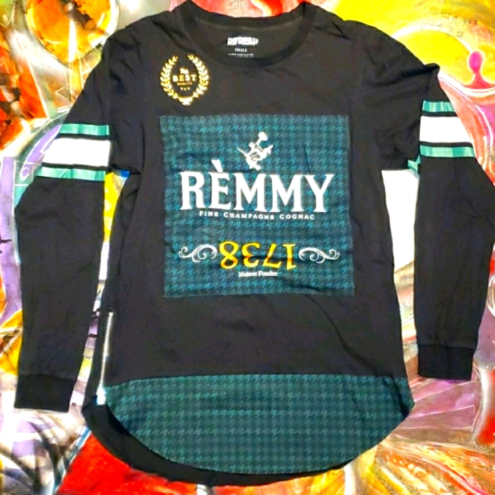 Remmy Cognac long sleeve mens shirt